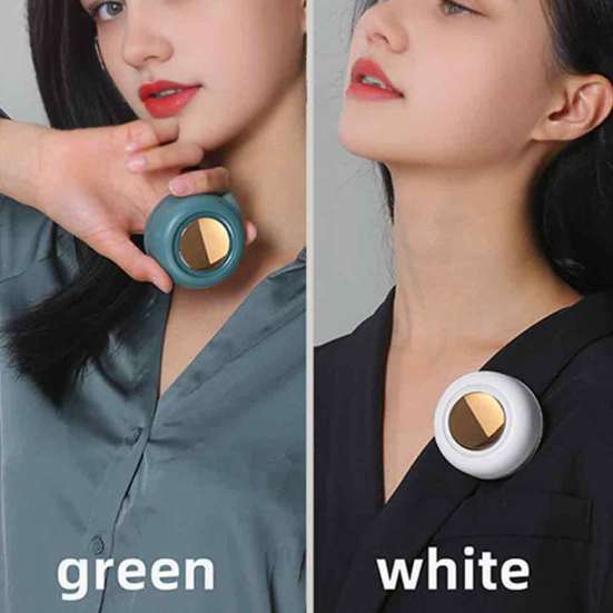 Personal Cooling Fan Strong Airflow Adjustable 3-speed Waist Fan Portable Silent Mini Bladeless Electric Fan