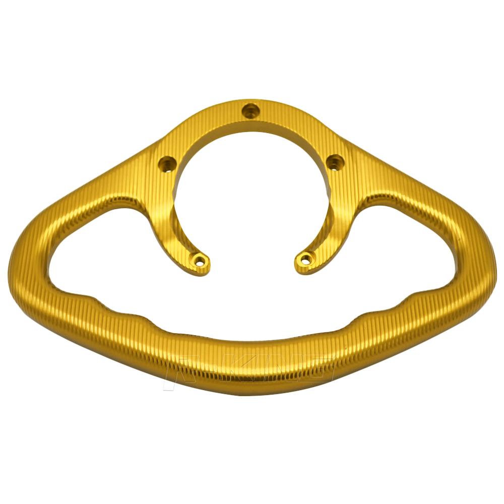 Motorcycle Passenger Handgrips Hand Grip Tank Grab Bar Handle For YAMAHA YZF-R15 YZFR15 YZF R15 CNC