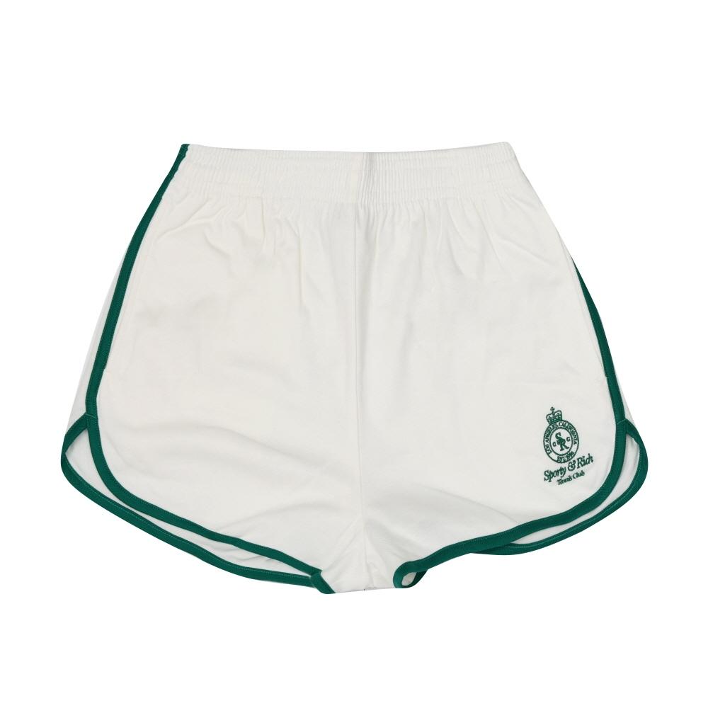 Спортивные Богатые Пике Шорты Унисекс Wh27 Crown Tennis SH050621304WH27 WHITE/ALPINE (L)