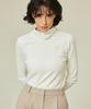 Antomas Soft Touch Brushed High-Neck T-Shirt For Women - Off-White