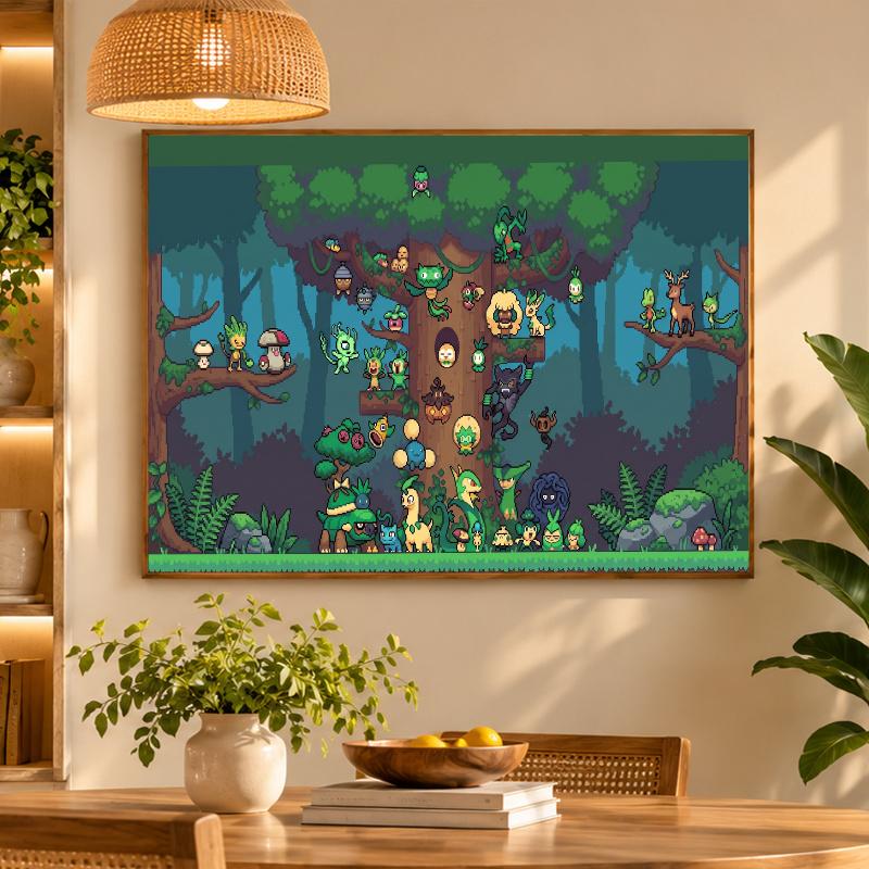 5D Diamond Painting Terraria DIY Full Drill Diamond Art Kit Home Decoration