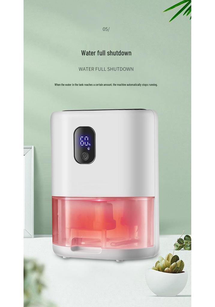 Silent Smart Mini Dehumidifier for Household Wardrobes