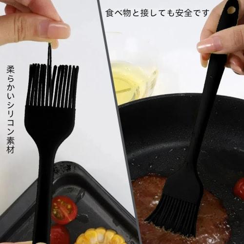 HyzaPhix 8cm Round Cake Molds, Set of 6, with Cooking Brush, Stainless Steel Oil Brush for Cooking, Muffins, Baking, Egg Rolls, Cookies, Desserts, Hea