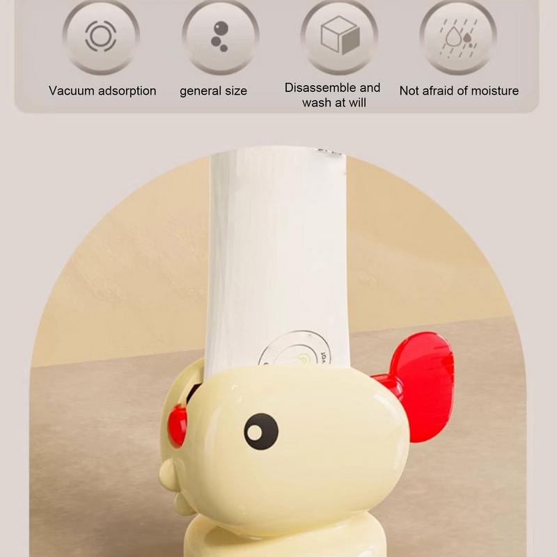 Wandmontage Saugnapf Zahnpastaquetscher Faulenzer Shampoo Manuell Zahnpasta-Clip Manuell Zahnpasta Gesichtsreiniger Quetscher