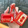 Button Battery Powered New Year Sound Recorder Keychain Accessory for Easy Use Plastic Voice Recording Ornament