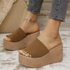 Women's Slipper New Fashion Platform Fish Mouth Wedge Sandal
