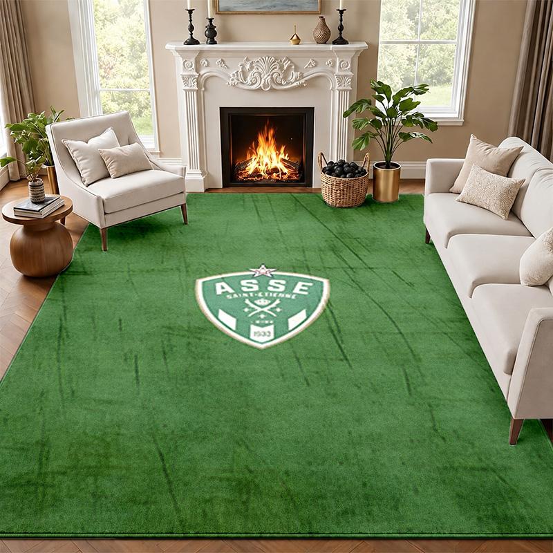 AS Saint Etienne Carpet Door Mat for Living Room or Bedroom Protective Mat Under Chair Office Decoration Christmas Gift Birthday Present