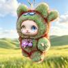 Cute Heterochromatic Eyes Fox Plush Keychain Soft Stuffed Doll Toy Bag Pendant Decoration Car Keyholder For Girls Birthday Gifts