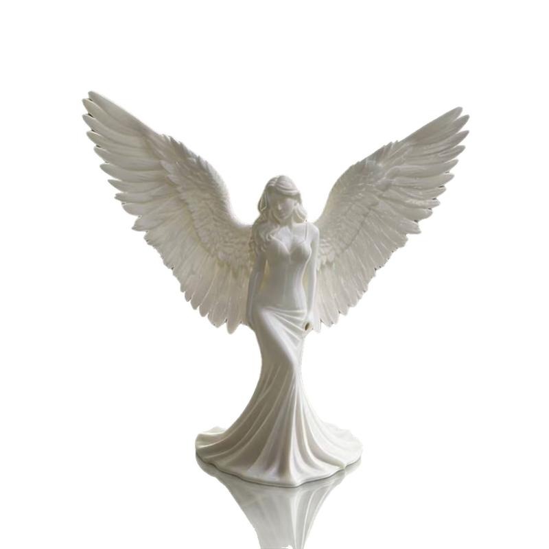 High-Quality Angel High-Quality Wing Decorative Figure Up-to-date High-Quality 3D High-Quality Angel High-Quality Wings High-Quality Sculpture