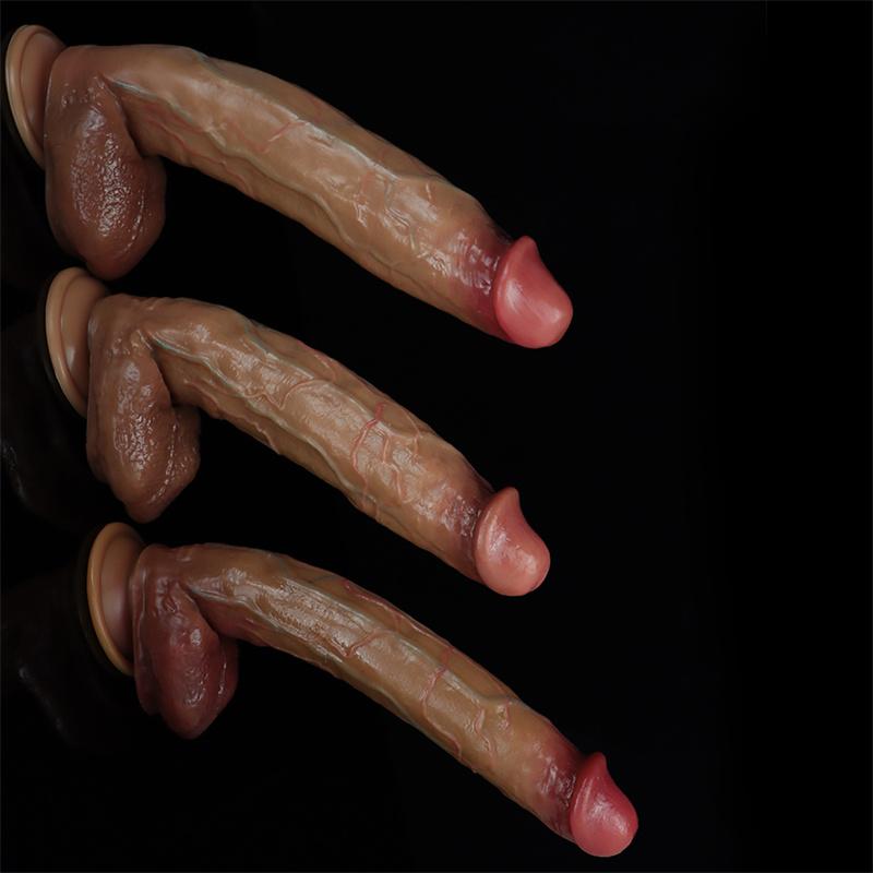 Women's Oversized Long Makeup Phallus Simulation Dildo Oversized Stallion Masturbator Adult Supplies