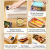 Portable Electric Lunch Box 1L Capacity Thermal Food Warmers Lunch Heating Box For Work School Camping And Home Use