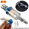 1Pcs 1/4 Inch Thread Painting Spray Torch Moisture Separator Water Trap Filter  Air Compressor Tool