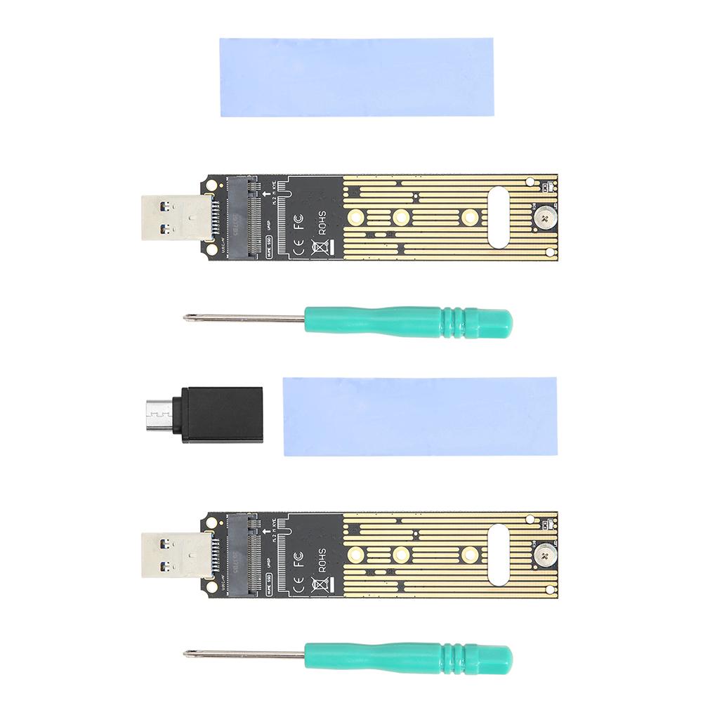 NVMe To USB Adapter 10Gbps M.2 M Key SSD To To USB 3.1 Gen 2 Type A Card