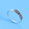 Female Trend Personalized Open Live Fashion Jewelry Ring Vintage Letter Rings