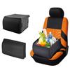 Temiry Car Seat Lumbar Foldable Car Storage Passenger Seat Storage 30L Large Prevents Luggage from Convenient Car Accessory with Easy Installation