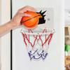 Small Suction Cup Basketball Hoop Game No Drilling Basketball Hoop Games for Kids Boys Girls Exercise Home Classroom