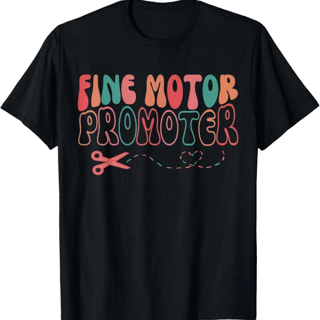 Groovy Fine Motor Promoter Occupational Therapy OT Therapist T-Shirt