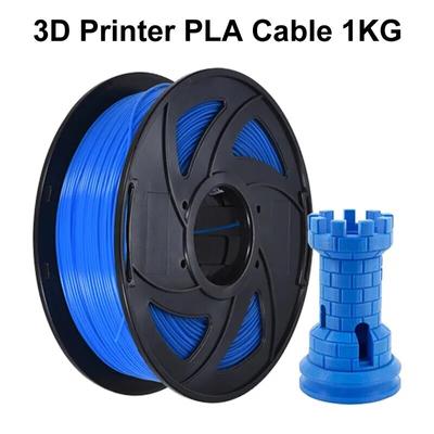 1KG barevné 3D tiskárny Pla kabely 1,75mm tiskové vlákno Kabely pro 3D tisk Příslušenství pro 3D tiskárnu 3D tiskárna Snadný tisk