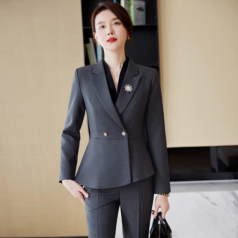 Women's Professional Blazer Suit Set