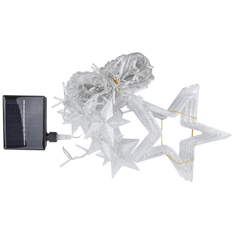Guirlande Lumineuse Étoile Lune Solaire USB Télécommandée Oenyled