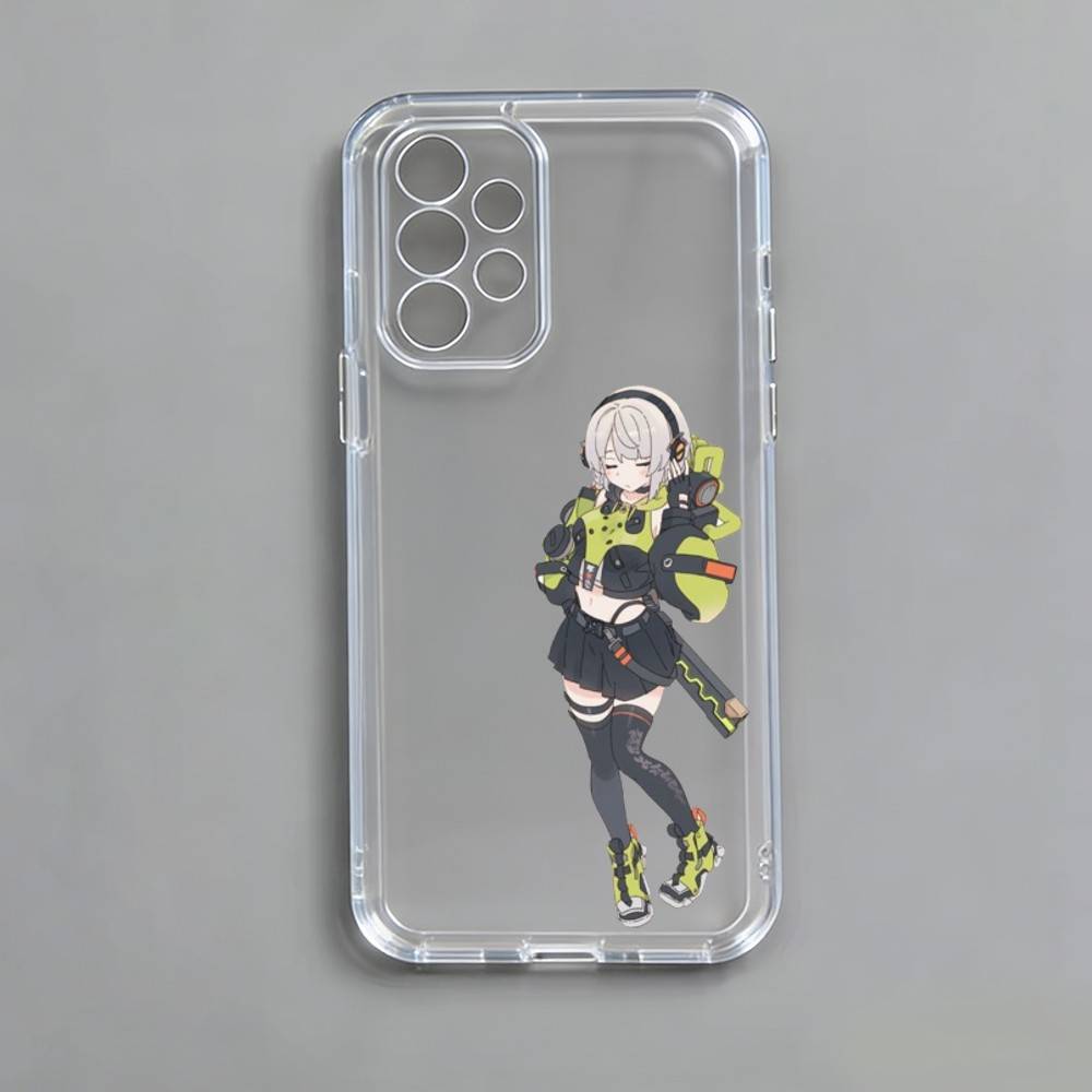 Anby D-Demara Phone Case For Samsung S25,S24,S21,S22,S23,S30,Ultra,S20,Plus,Fe,Note,10,9,5G Transparent Cover