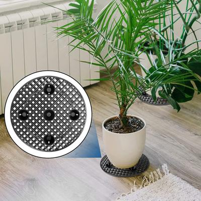 3 Pack Plant Level Pot Elevators Flower Pot Tray Planter Stands Patio Deck Floor Protector Plant Pot Feet Risers