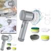 Home Multifunctional Wireless Handheld Electric Cleaning Brush For Kitchen And Bathroom Surface Maintenance
