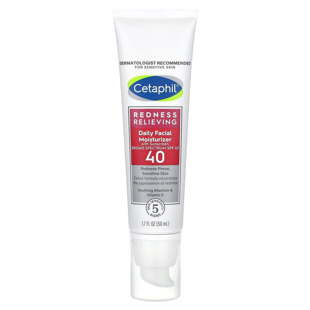 Redness Relief, Daily Facial Moisturizer, with Sunscreen, Spf 40, 50Ml(1.7Fl Oz)