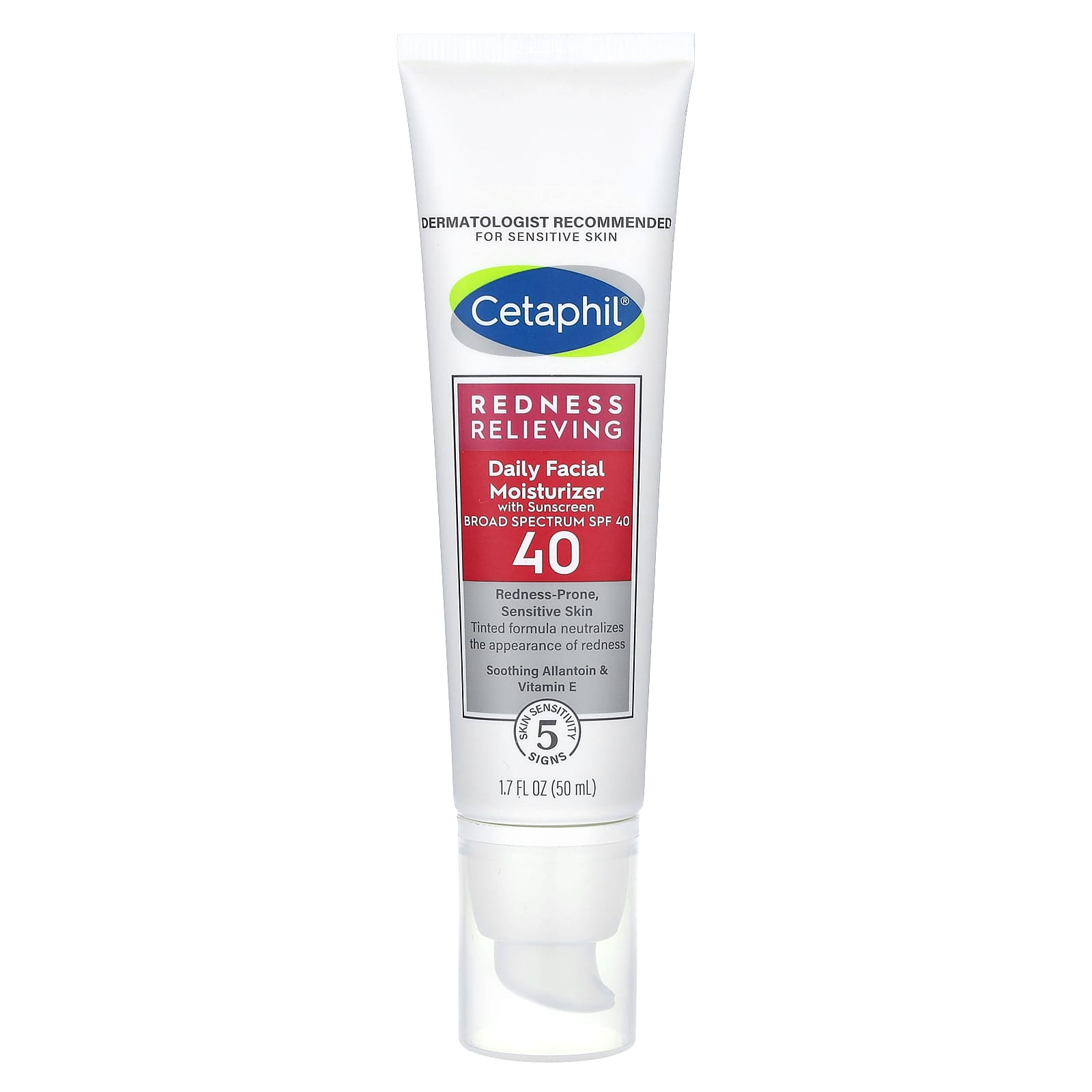 

Redness Relief, Daily Facial Moisturizer, with Sunscreen, Spf 40, 50Ml(1.7Fl Oz)