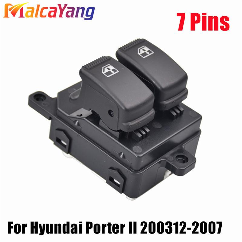 7 P Single Window Switch For 2003- 2007 Hyundai Porter II 93570-4F100 935704F100