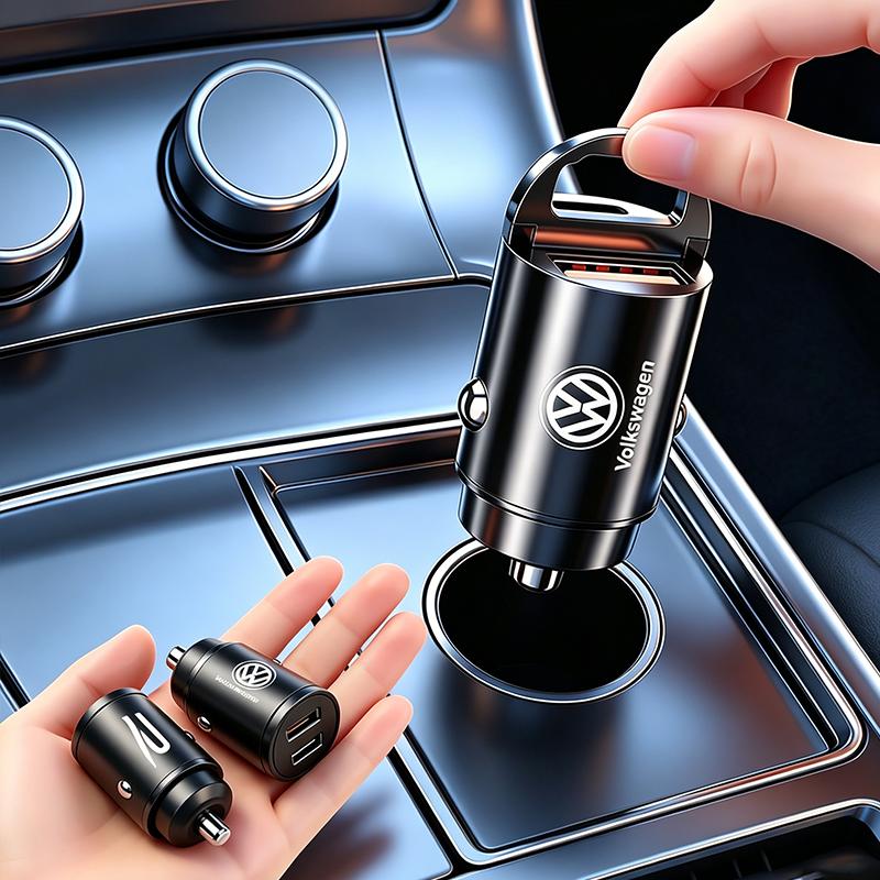 LMN1 Volkswagen Car Charger USB Type-C Fast Charging Adapter For VW GTI Polo Golf MK6 MK7 Passat B6 Tiguan Arteon Jetta T-ROC ID.4 CC