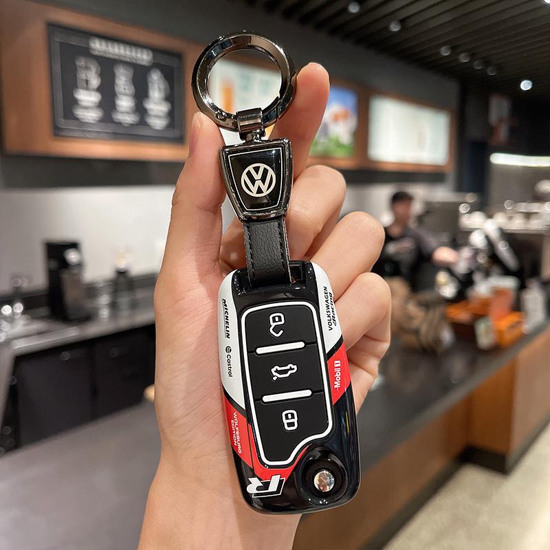 Para VOLKSWAGEN VW Estilo Funda para Llave de Coche Cubierta Para VW Volkseagen Passat B8 Magotan Para Skoda Superb A7 Kodiaq Seat