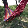 1Pc Outdoor Single Canvas Hammock Double Indoor Balcony Hanging Chair Dormitory Swing Anti-rollover Camping Children's Home