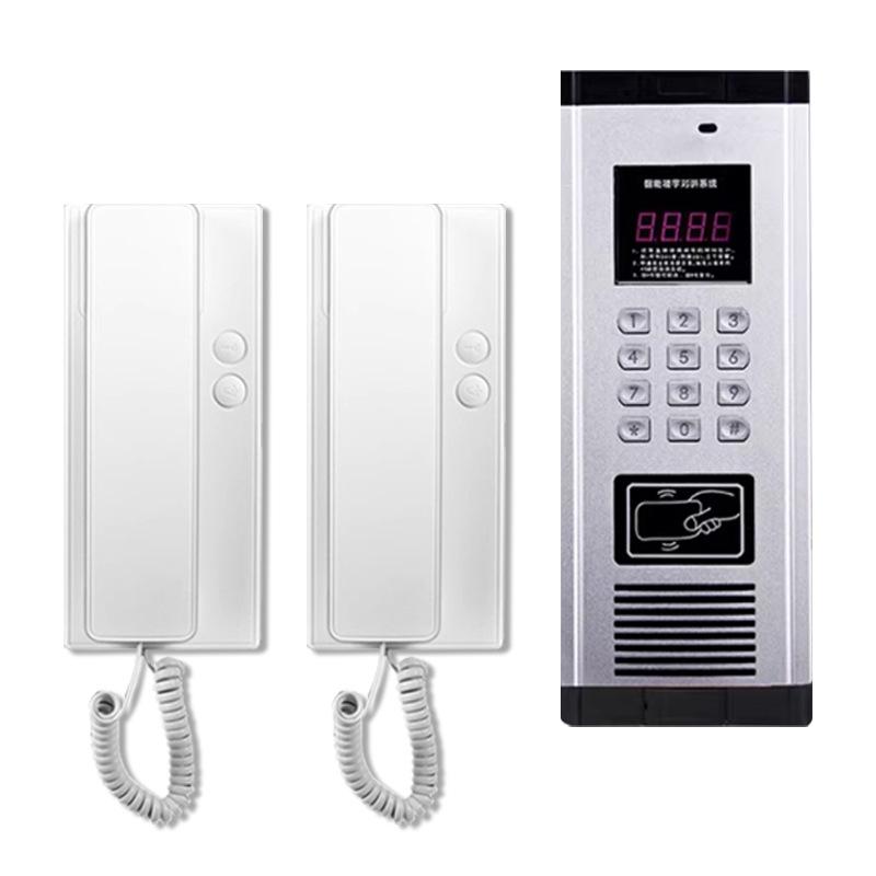 Visual Intercom & Access Control System: Outdoor Card Reader & Indoor Unit for Home & Building