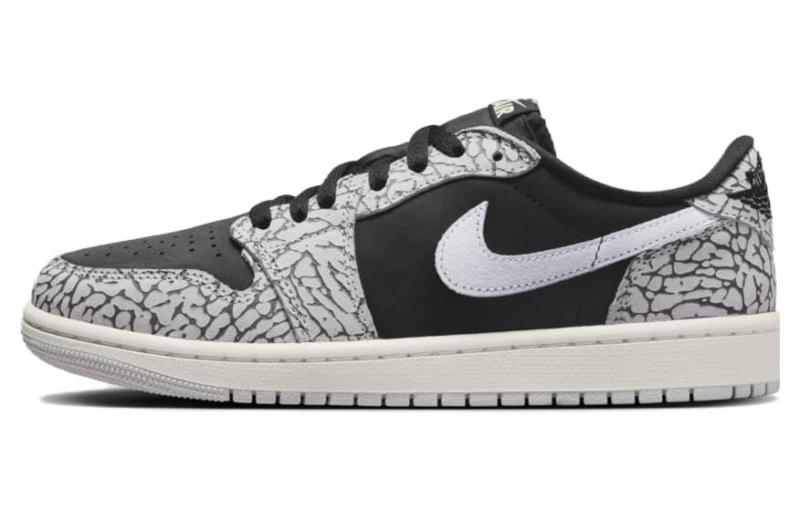 Jordan 1 Retro Low Og Black Cement Women s CZ0775-001 37.5