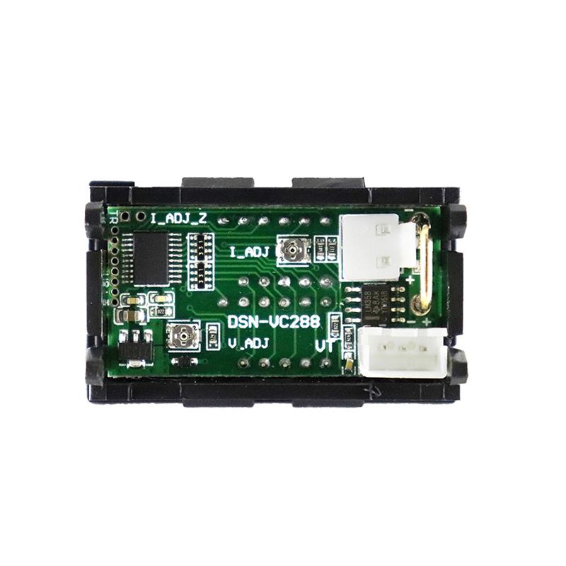Dual Display Voltage Detector Current Meter Panel Amp Volt Gauge 0.28" Red Blue LED DC 0-100V 10A Digital Voltmeter Ammeter