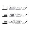 Auto 3D ABS Kofferraum Buchstaben Logo Plakette Emblem Styling Aufkleber Für BMW 6er Serie 620d 630d 640d E63 E64 F06 F12 F13 G32 tv2