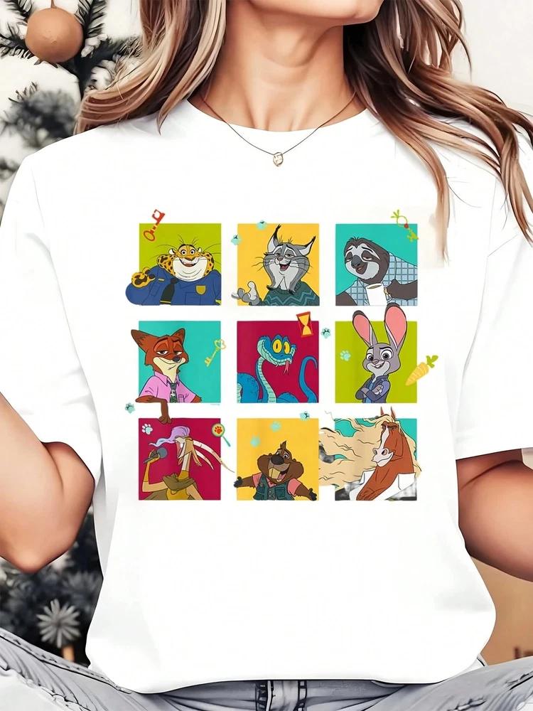 TShirt Zootopia Characters Unisex 5 S