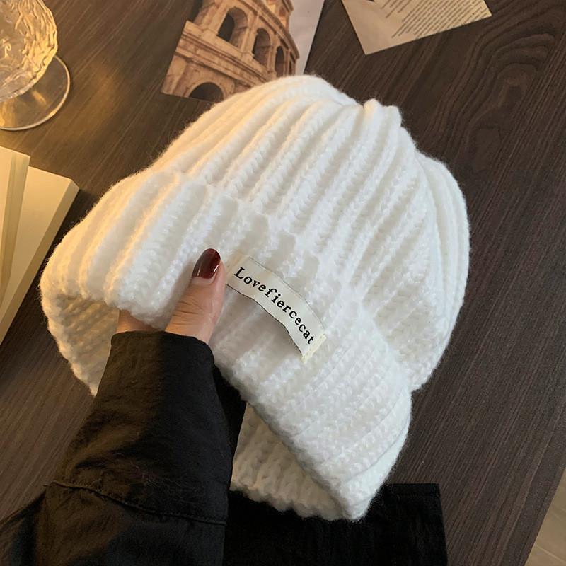 Cozy And Stylish Japanese Knit Slouchy Beanie Hat For Autumn And Winter Wear