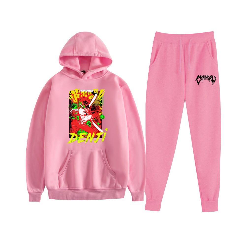 Chainsaw Man Chainsaw Man Anime Loose Hooded Sweater Set Hoodie Spot