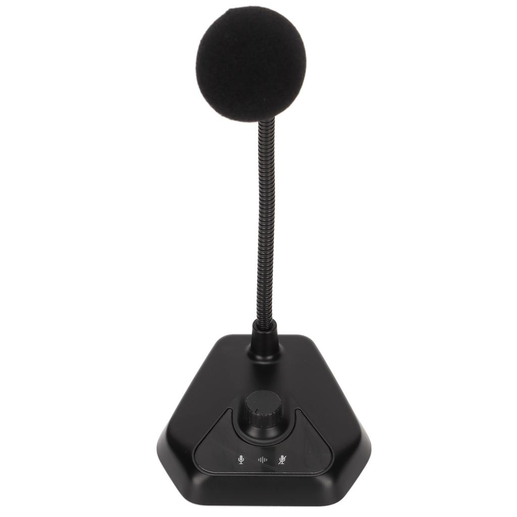 Microphone Gooseneck 360 Degree Omnidirectional Pickup Conference Computer Game Live Capacitive USB Wired Microphone
