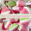 Aesthetic Summer Fruit Squishy Fidget Toy Simulated Watermelon Slow Rebound Squeeze Toy, Healing Stress Relief Gift