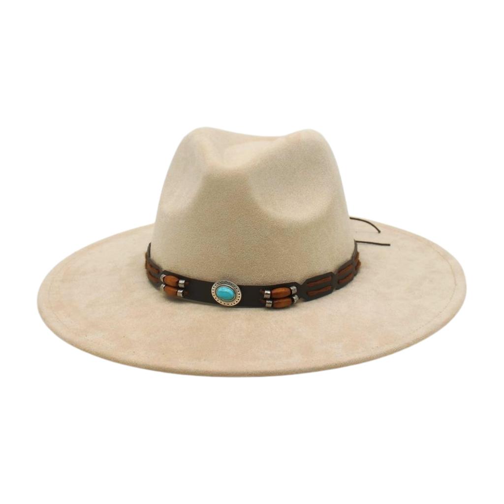 Western Cowboy Hat Ethnic Style Tibetan Top Hat Grassland Cycling Vacation Sunshade Sunscreen Hat