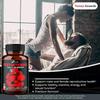Panax Ginseng 120 kapslí Podpora testosteronu Zdraví svalů Zlepšení energie Výdrž