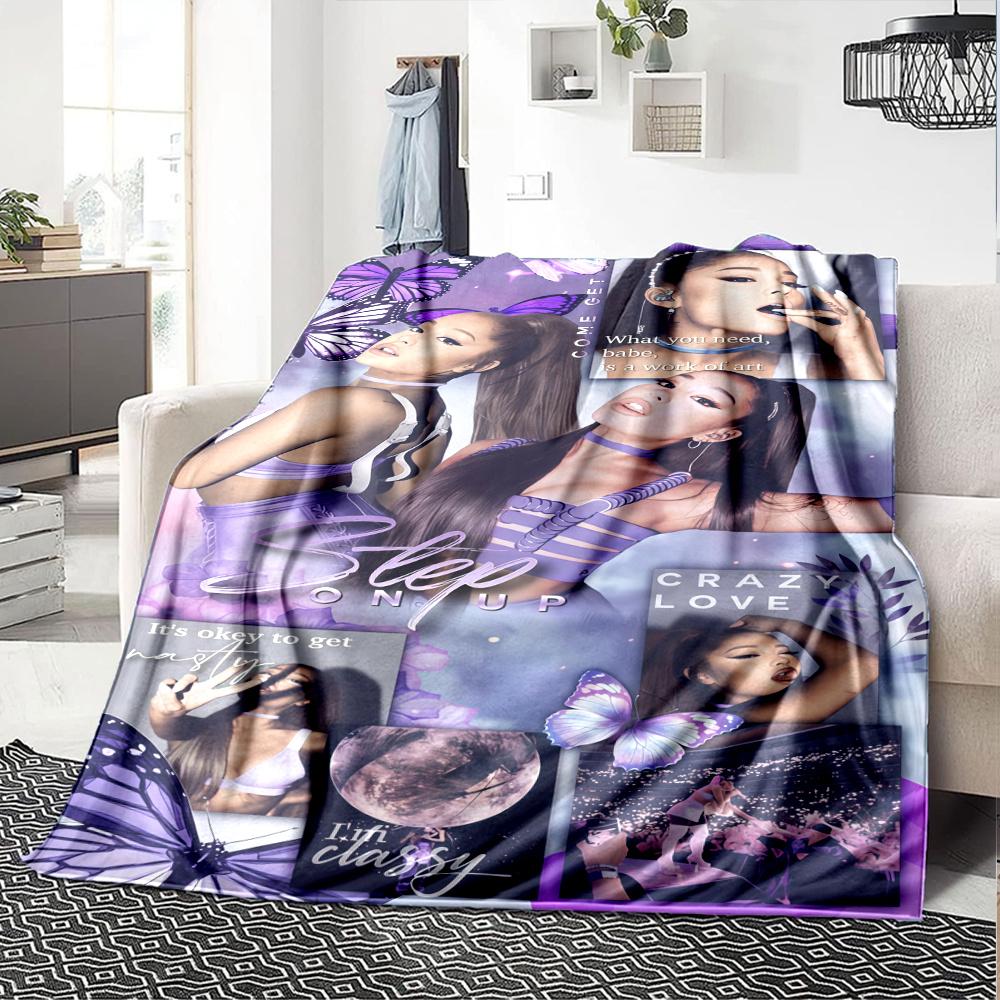 Ariana Grande Decke, Hohe Qualität, Bequem für Alle Jahreszeiten, Heimdekoration, Wärme und Komfort