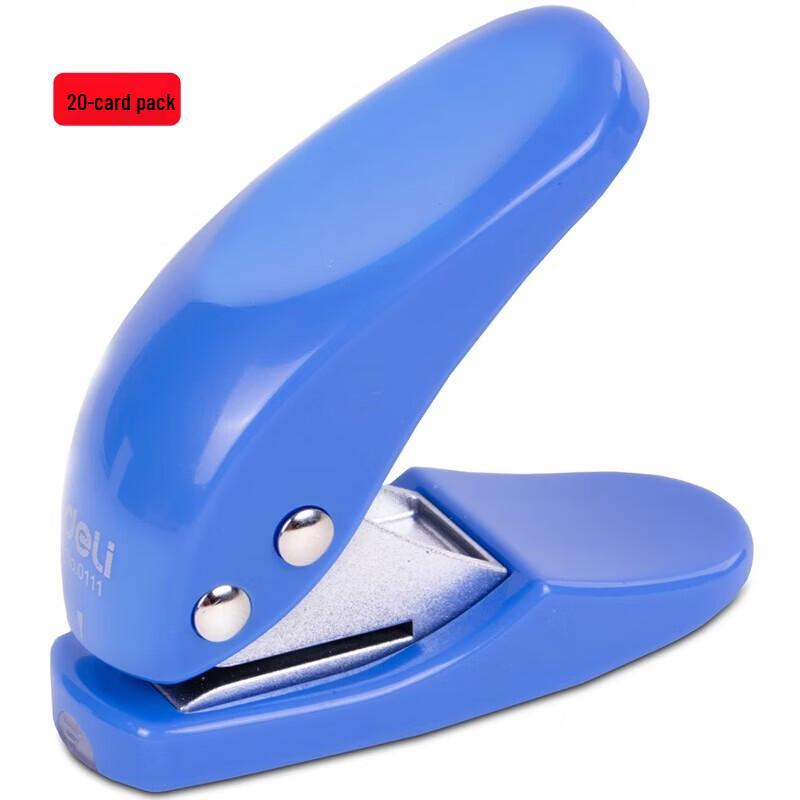 Deli 0111 Handheld Single Hole Punch CN Plug (adapter Included)