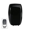 1pc Smart Key Case Cover Rear Cover Glossy Black for 2019-UP Mercedes Benz C E S Class GLE W177 W213 Car Accessories