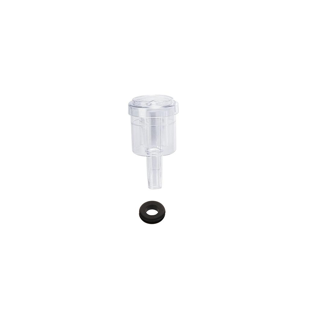 Compact Plastic Airlock Low-profile 2-piece Style Fermentation Simple Design Easy Cleaning For Wine Beer Fermented Foods