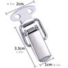 6/12PCS Toggle Latches Spring Loaded Clamp Clip Case Box Latch Catch Toggle Tension Lock Lever Clasp Closures Crate Lock Snap