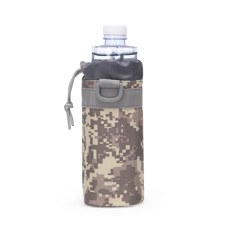 Tactical Camouflage Water Bottle Pouch | Military Fan Camping Gear | Outdoor Sports Accessory